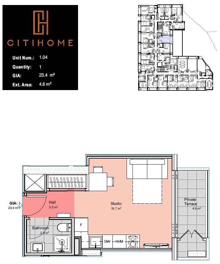 Image of Apartment - 1 Bathrooms for Rental in CitiHome-Gibraltar, Image 5